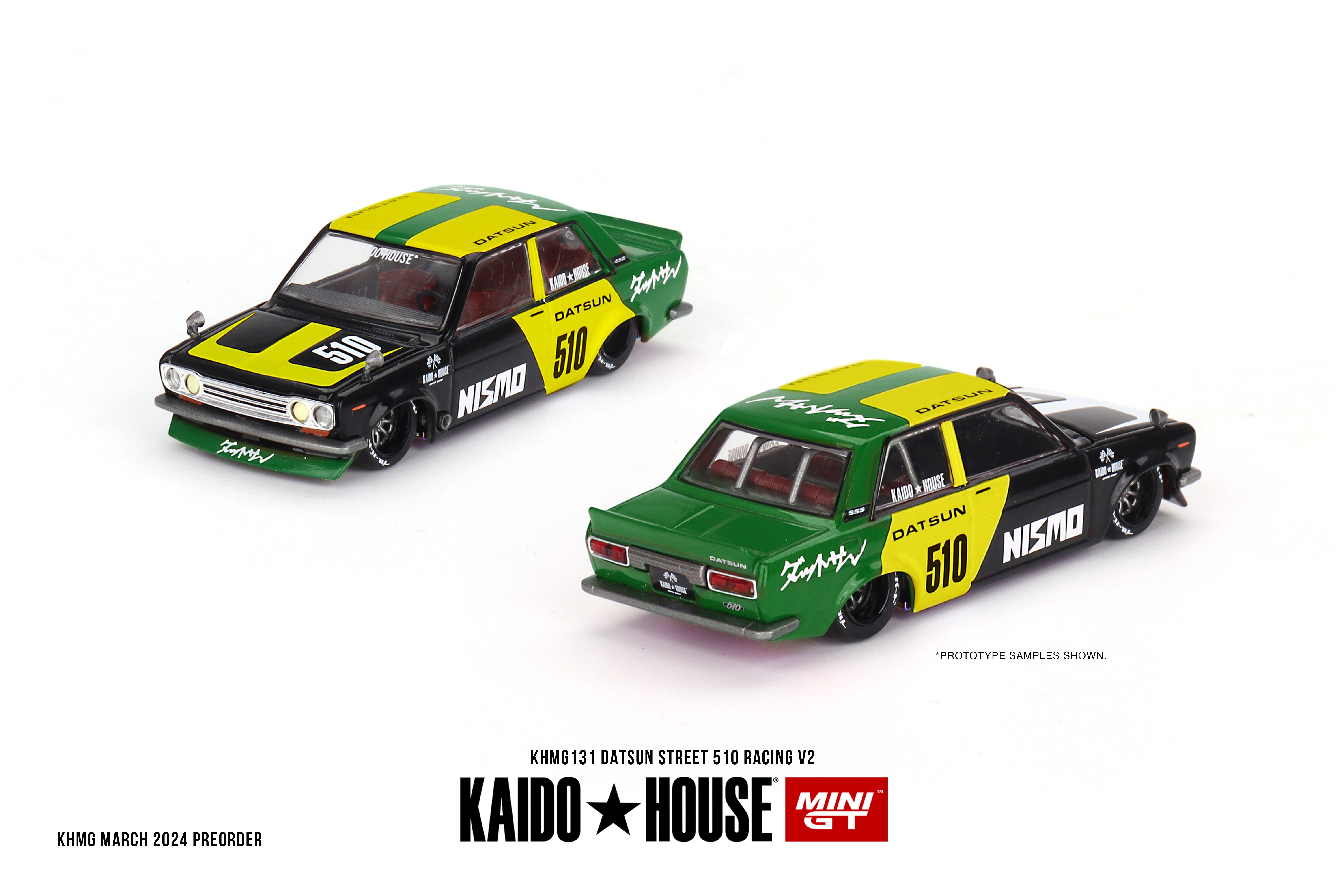 Mini GT x Kaido House Datsun Street 510 Racing V2 1:64 Diecast