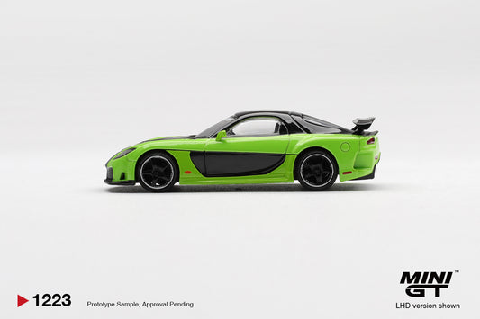 Mazda RX-7 Veilside Fortune 7 Green