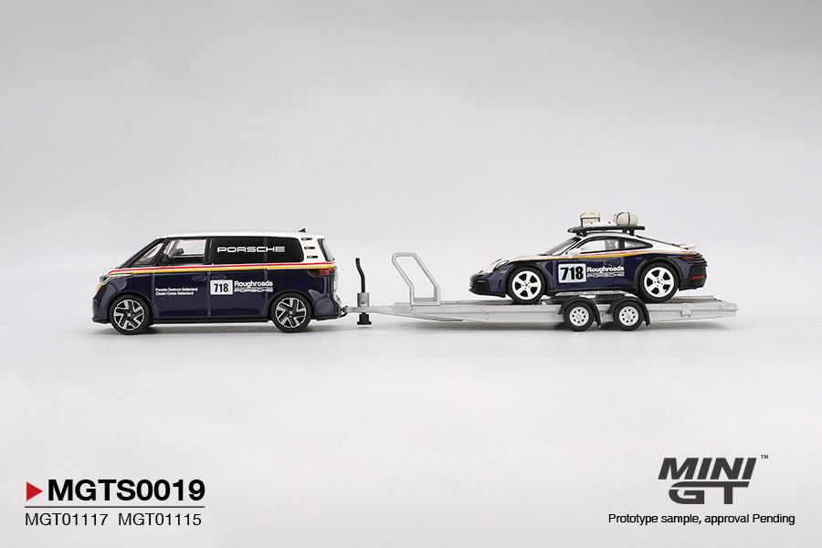 Porsche 911 Dakar and VW ID.Buzz Porsche Centrum Gelderland Roughroads Set