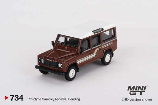 Land Rover Defender 110 County Station Wagon, Russet Brown