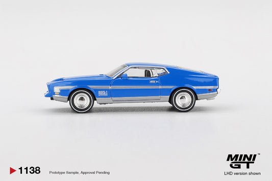 Ford Mustang Mach 1 Grabber Blue