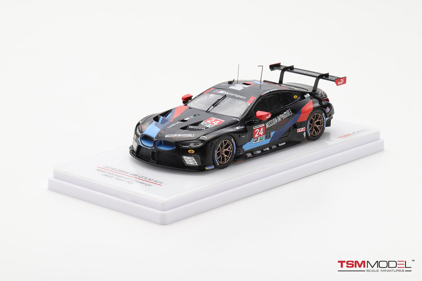 BMW M8 GTLM No.24 BMW Team RLL 2018 IMSA Michelin GT Challenge