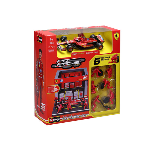 Ferrari SF-24 No.16 Leclerc 2024 Pit Pass Set