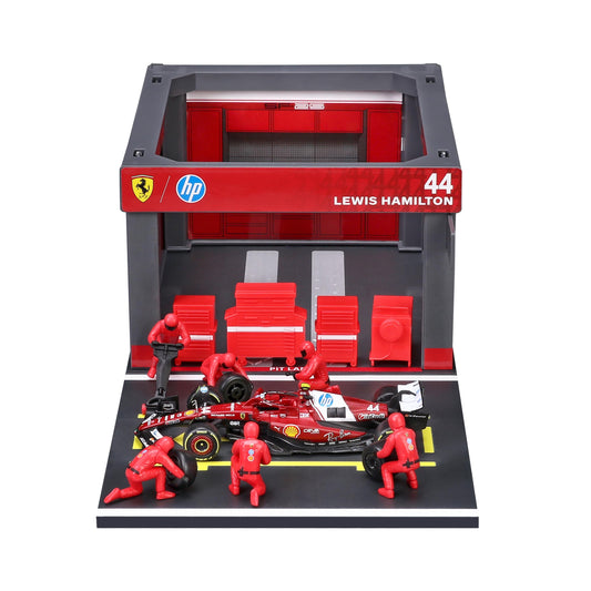 Ferrari SF-25 No.44 Lewis Hamilton Pit Pass Diorama