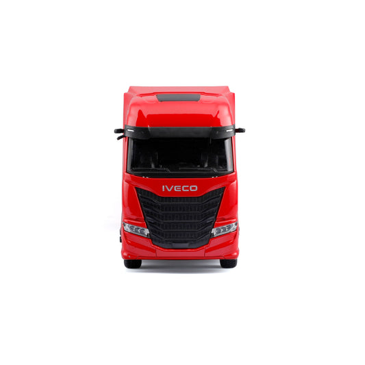 Ferrari Iveco S-Way 570 Racing Transporter with F1 SF-24 No.16 Leclerc