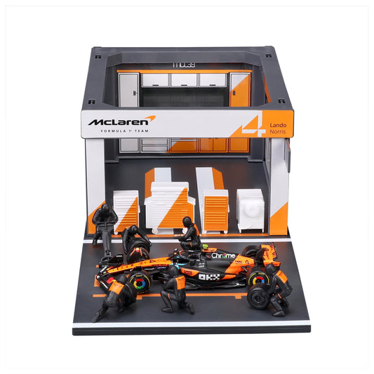 McLaren MCL39 No.4 Pit Pass Diorama