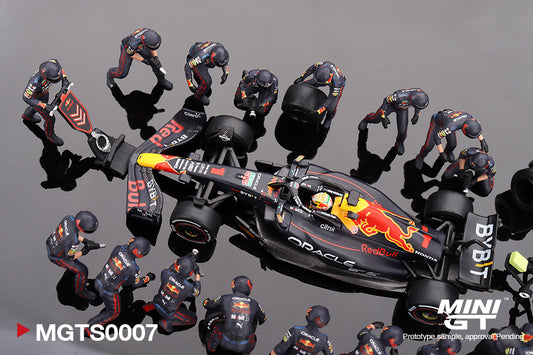 Oracle Red Bull RB18 No.1 M.Verstappen Abu Dhabi GP F1 Pit Crew Set