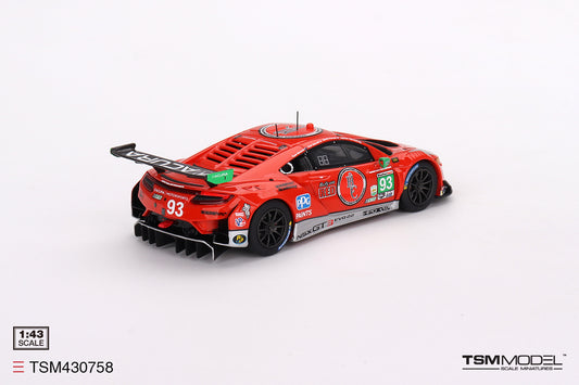 Acura NSX GT3 Evo22 No.93 Racers Edge Motorsports W/Weathers IMSA