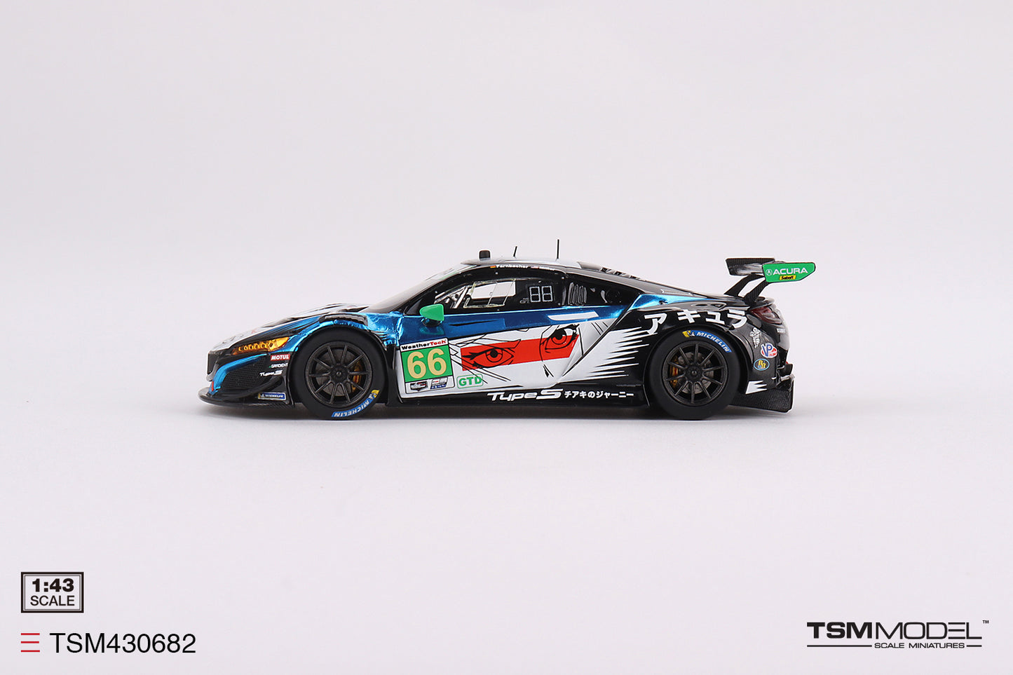 Acura NSX GT3 Evo22 No.66 Gradient Racing
