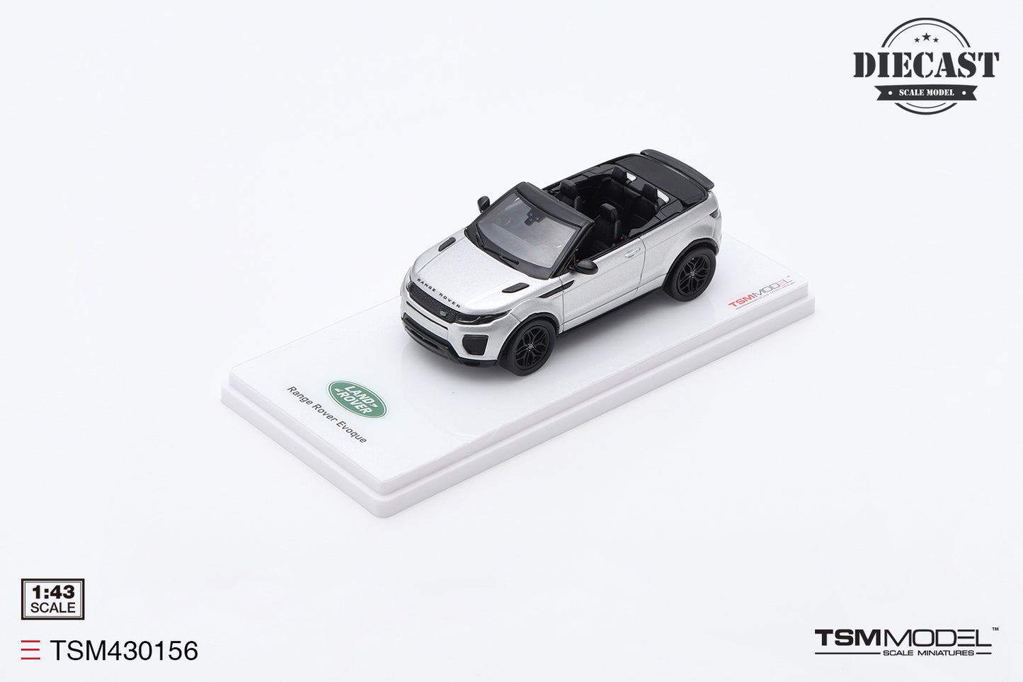 Range Rover Evoque Convertible Indus Silver