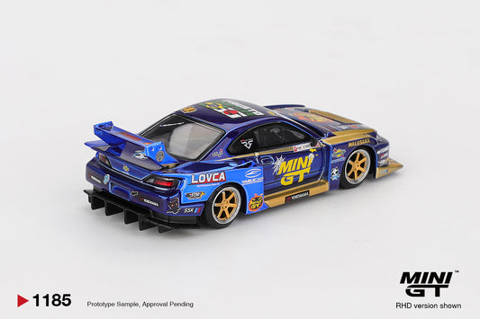 Nissan LB-Super Silhouette S15 Silvia No.555 Team Mini GT Liberty Walk Formula Drift
