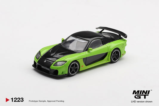 Mazda RX-7 Veilside Fortune 7 Green