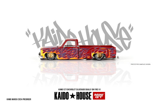 Chevrolet Silverado Dually On Fire V1