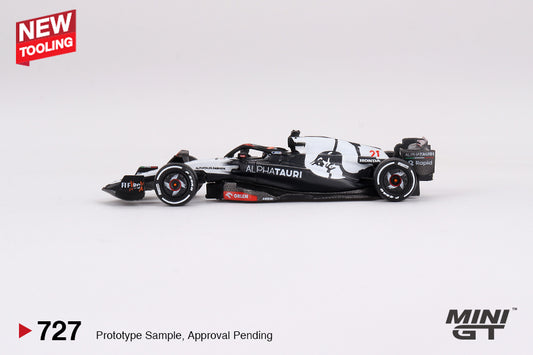 AlphaTauri AT04 No.21 N. De Vries 2023 Australian GP