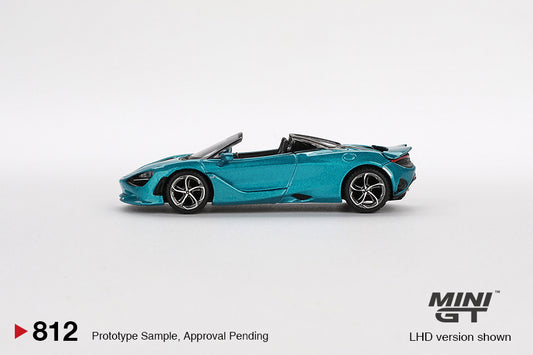 McLaren 750S Spider Belize Blue