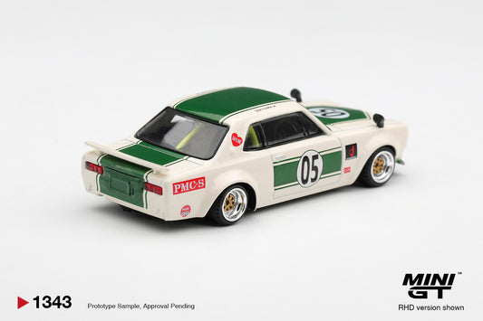 Nissan Skyline LB-Works Hakosuka White/Green