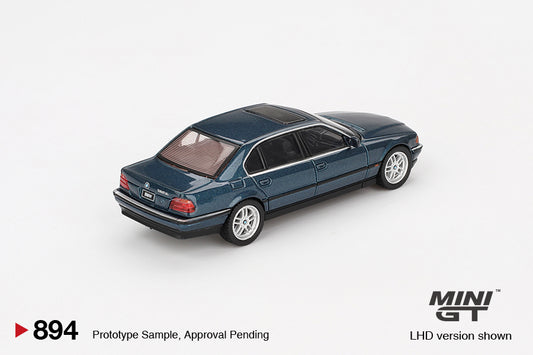 BMW 750iL Sorrento Blue Metallic