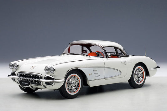 Chevrolet Corvette 1958 Snowcrest White