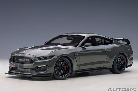 Ford Shelby GT-350R Lead Foot Grey with Black Stripes