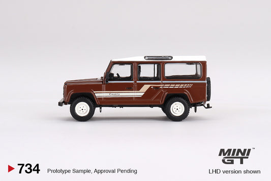 Land Rover Defender 110 County Station Wagon, Russet Brown