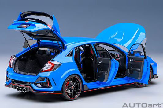 Honda Civic Type R FK8 Racing Blue Pearl