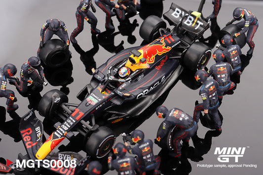 Oracle Red Bull RB18 No.11 S.Pérez Abu Dhabi GP F1 Pit Crew Set