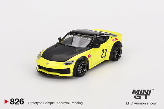 Nissan Z LB Nation Works Ikazuchi Yellow