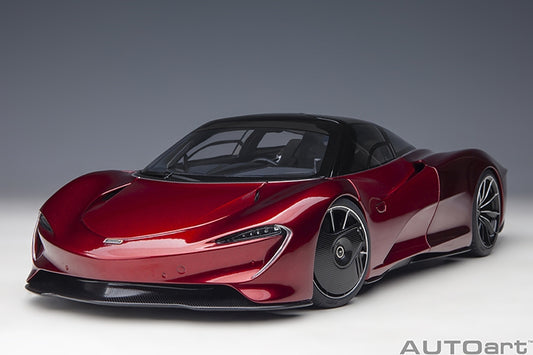 McLaren Speedtail Volcano Red