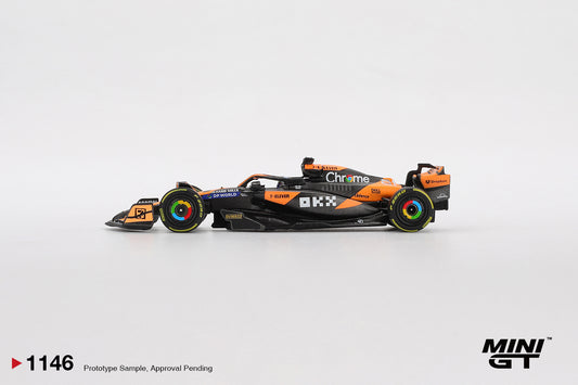 McLaren MCL38 No.81 Oscar Piastri 2024 Hungarian GP Winner