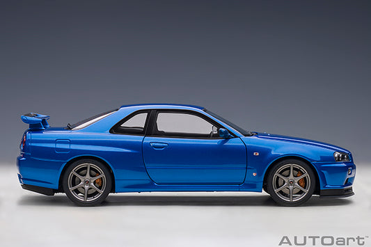 Nissan Skyline GT-R R34 V-Spec II Bayside Blue