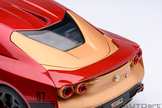Nissan GT-R50 by Italdesign Metallic Red Gold