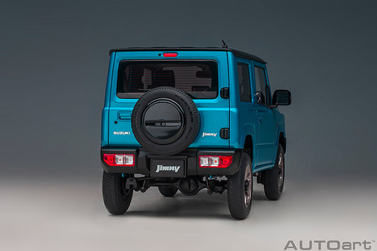 Suzuki Jimny JB64 Brisk Blue Metallic with Bluish Black Pearl Metallic Roof