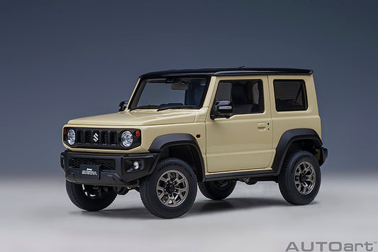 Suzuki Jimny Sierra JB74 Chiffon Ivory Black Pearl Metallic Roof