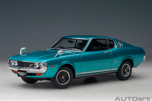 Toyota Celica Liftback 2000 GT RA25 Turquoise Blue Metallic