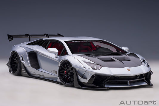 Liberty Walk LB-Works Lamborghini Aventador Matt Silver