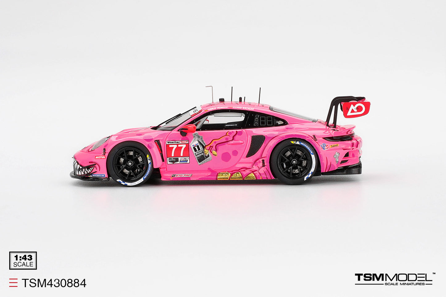 Porsche 911 GT3 R No.77 Gtd Pro Ao Racing 2025 IMSA Detroit Grand Prix