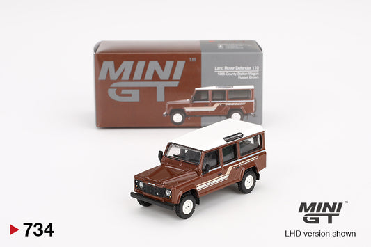 Land Rover Defender 110 County Station Wagon, Russet Brown