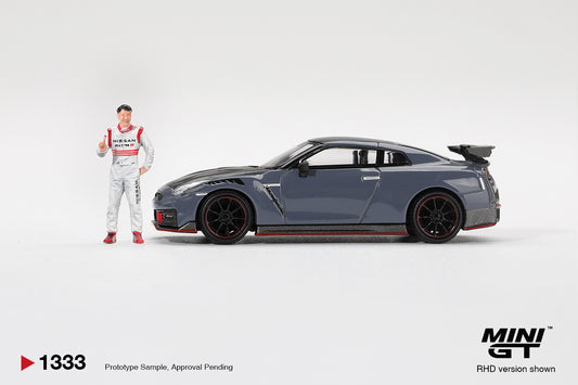 Nissan GT-R NISMO 2024 Tsukuba Production Car Lap Record with Matsuda Figure, Tsugio Matsuda Collection