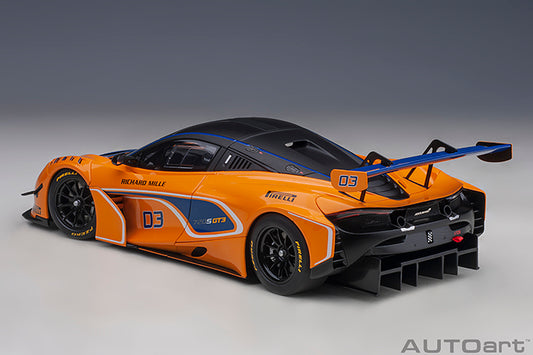McLaren 720S GT3 No.3 Orange
