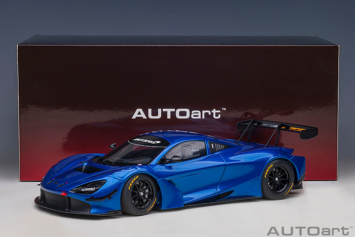 McLaren 720S GT3 Azure Blue