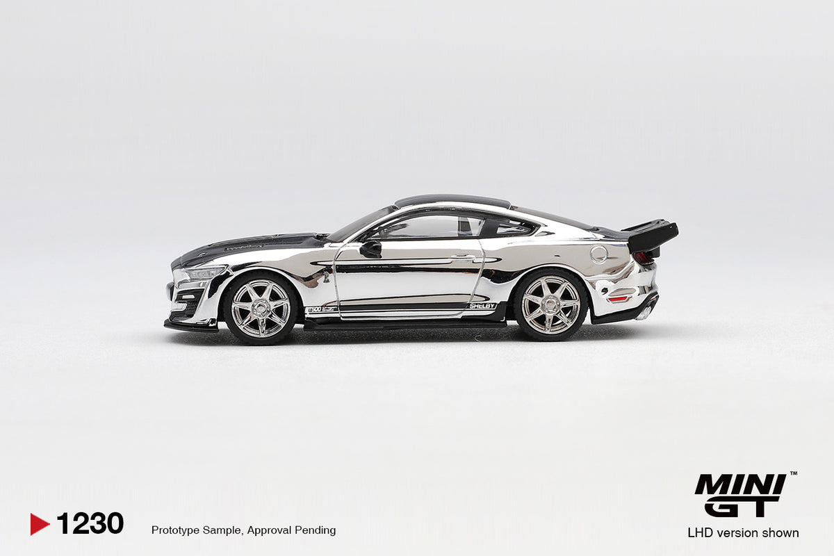 Shelby GT500 Dragon Snake Concept Chrome Silver