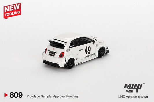 LB-Works x Abas Works Abarth 595 Gara White
