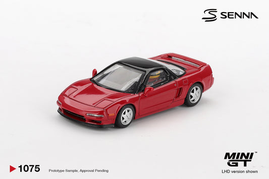 Honda NS-X Prototype Midship Sports 1989 Ayrton Senna with Figure