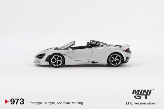 McLaren 750S Spider Cirrus Grey