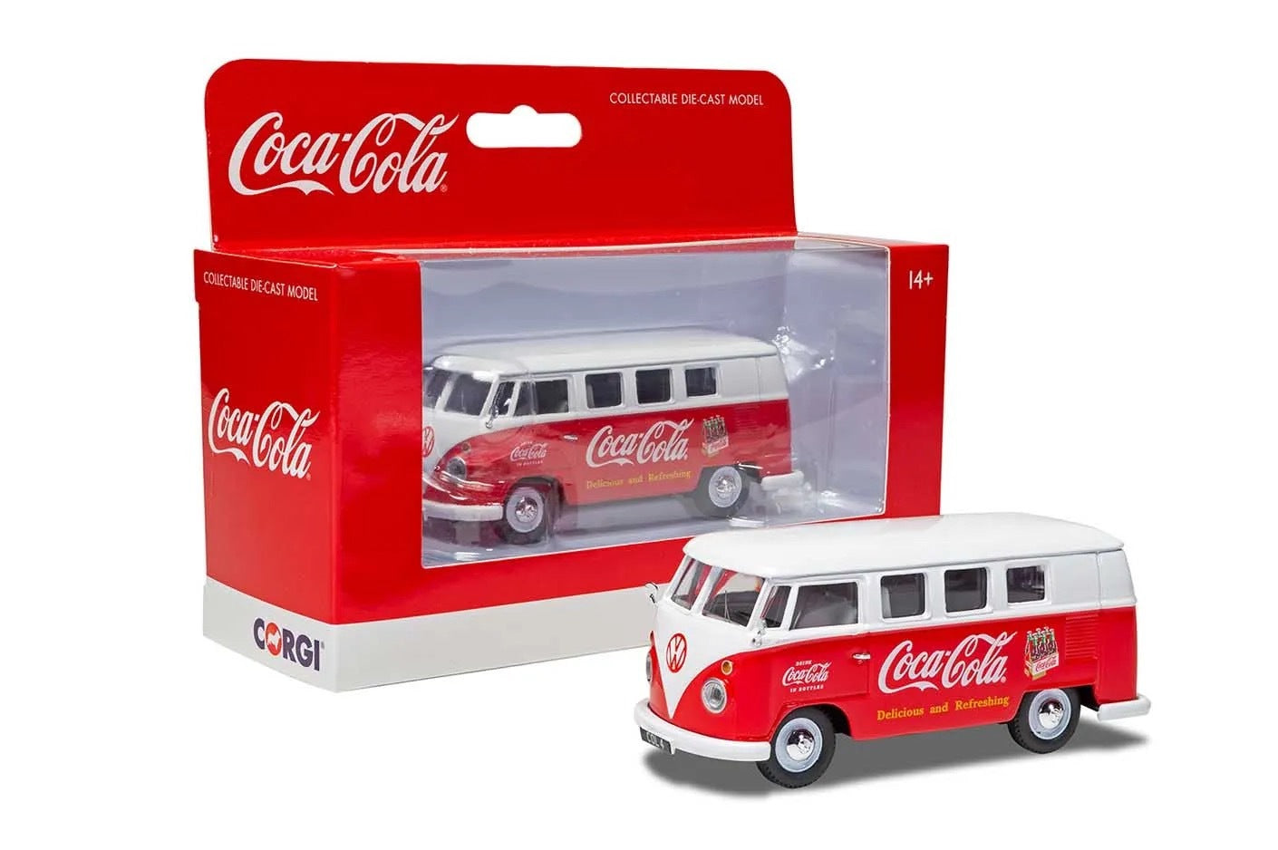 Corgi VW Camper Coca Cola Early 1960's 1:43 Diecast Model - 02732 ...