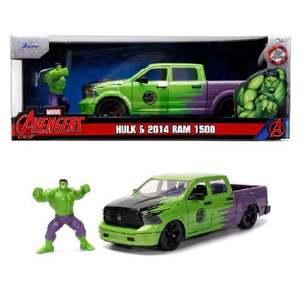 Marvel 2014 RAM 1500 with Hulk Figure