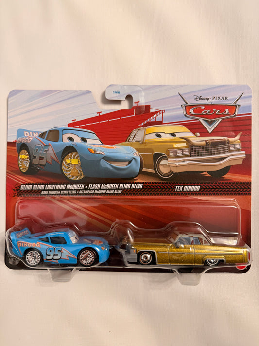 Bling Bling Lightning McQueen & Tex Dinoco