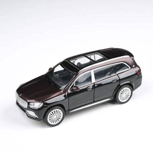 Mercedes-Maybach GLS Obsidian Black and Red