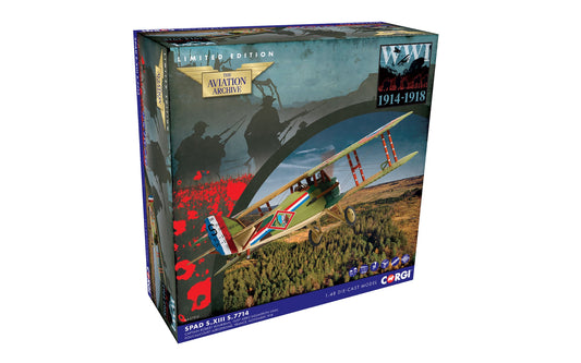 SPAD S.XIII No.S.7714 Captain Robert Soubiran, 103rd Aero Squadron, USAS