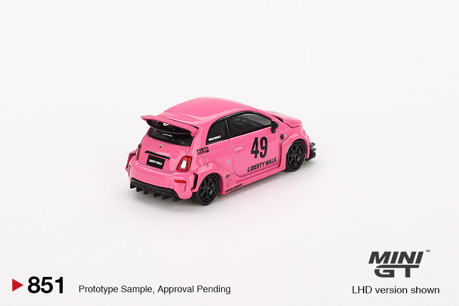 Abarth 595 LB-Works X Abas Works Pink